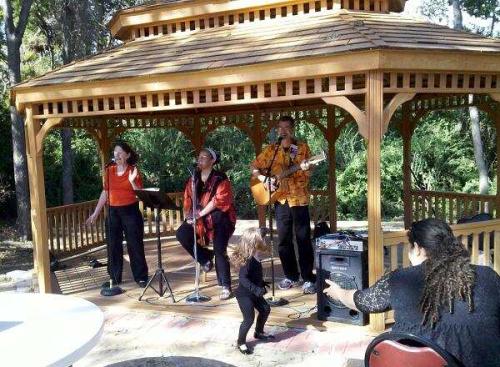 fall festival in the gazebo